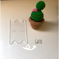 Régua para sabonete formato  gato (MOD 6).