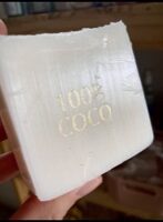 Carimbo de acrílico “ 100% coco”.