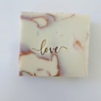 Carimbo de acrílico " Love".