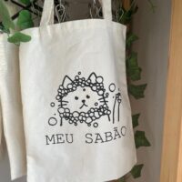 Ecobag de algodão cru - MEU SABÃO.