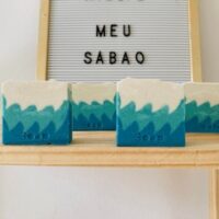 Régua para sabonete formato ondas. (MOD 6).