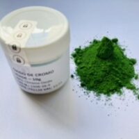 Pigmento óxido de cromo verde 25g..