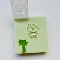 Carimbo de acrílico " Cool dad"