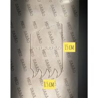 Régua para sabonete formato ondas (MOD 9).