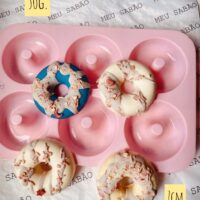 Forma de silicone Donuts.