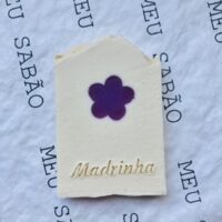 Carimbo de acrílico para sabonete "Madrinha"