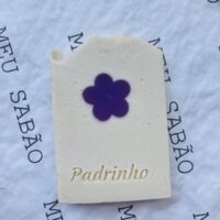 Carimbo de acrílico para sabonete "Padrinho"