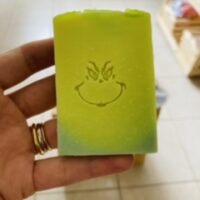 Carimbo de acrílico Grinch