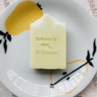 Carimbo de acrílico “sabonete artesanal” - mod 2.