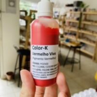 Pigmento orgânico vermelho vivo - 50g.