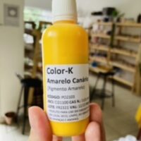 Pigmento orgânico amarelo canário - 50g.