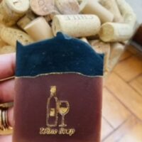Carimbo de acrílico wine soap