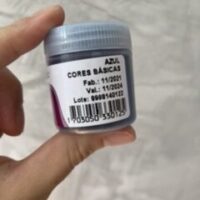 Corante em pó para velas - 7g - Azul.