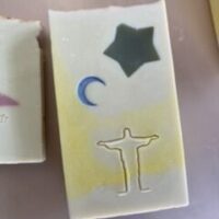 Carimbo de acrílico Cristo Redentor