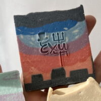 Carimbo de acrílico “Exu”.