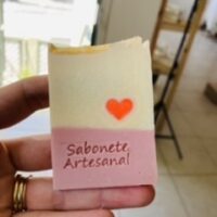 Carimbo de acrílico “sabonete artesanal”