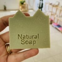 Carimbo de acrílico "Natural Soap"