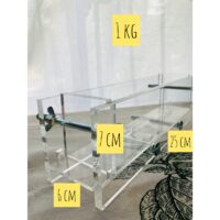 Forma acrílica MOD 6 -tradicional (1 kg) - COM PARAFUSOS.