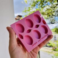 Forma de silicone limão siciliano.