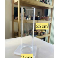 Forma acrilica redonda- 1 kg.