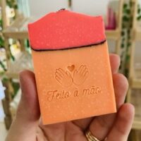 Carimbo de acrílico “Feito à mão “