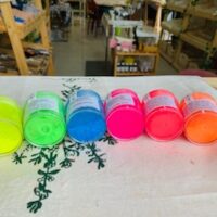 Kit com 6 pigmentos neon - 10g.