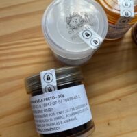 Corante em pó para velas - 10g -preto