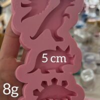 Forma de silicone Dinos.