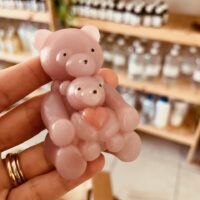 Forma de silicone urso e filhote