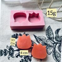 Forma de silicone tulipas.