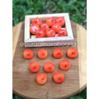 Forma de silicone pêssego pequeno.