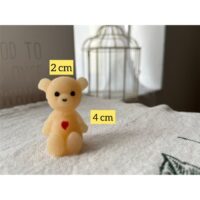 Forma de silicone ursinho Teddy.