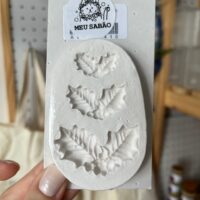 Forma de silicone Azevinho.