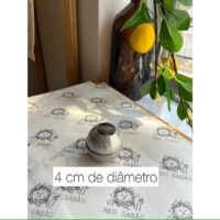 Esfera de alumínio- 4 cm de diâmetro.