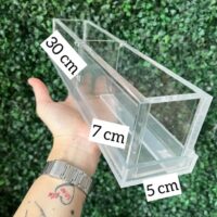 Forma acrílica MOD 5 slim - (1kg)- com divisão de tamanho.