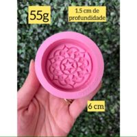 Forma de silicone Mandala.