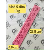 Tapete de silicone flor de lis para forma mod 5 (slim) - 1 Kg.