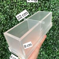 Forma acrílica MOD 6 -especial (1 kg) - com divisão de tamanho.
