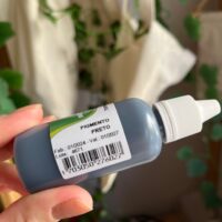 Pigmento Cosmético Preto Saramanil - 30ml.