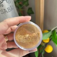 Mica  glitter dourada Sol de verão- 10g.