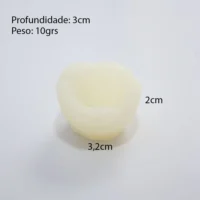 Forma de silicone Coco pequeno.