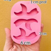 Forma cauda de sereia. Mod 2