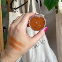 Óxido de ferro laranja 10g.