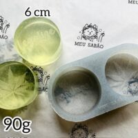 Forma em silicone Legalize/Folha - 2 cavidades.