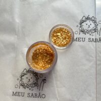 Glitter flocado Gold Pop- 25g.