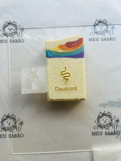 Carimbo de acrílico  ORIXÁ “Oxumaré"