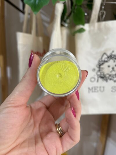 Mica amarela "Amarelo Limão"- 10g.