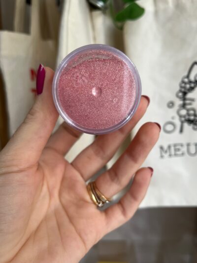 Mica amarela "Rosa Ballet"- 10g.