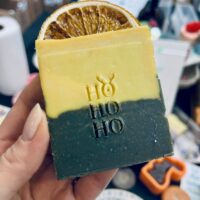 Carimbo de acrílico "Hohoho rena"