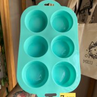 Forma de silicone Redondo grande 90g- 6 cav.